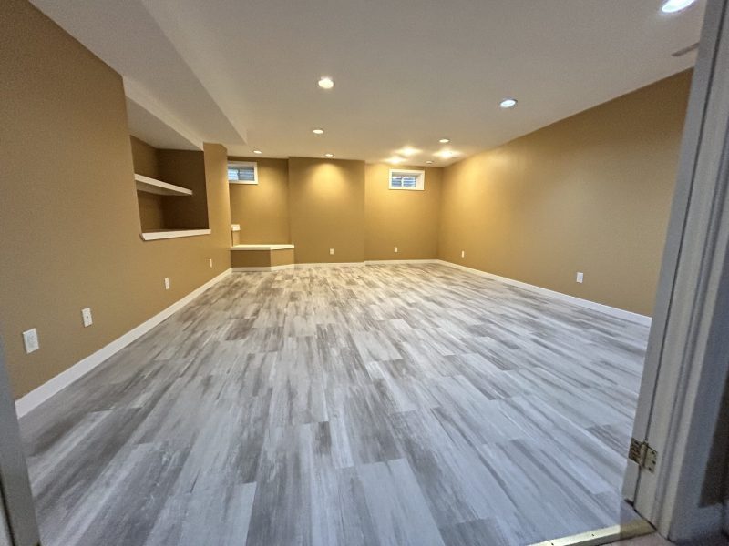 Basement renovations in Burlington by expert contractors